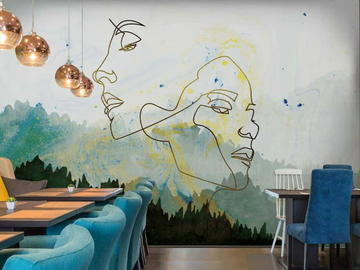GOLDEN OUTLINE - Fire retardant washable nonwoven wallpaper by Architects Paper - view 2